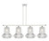 Ballston LED Island Pendant in White Polished Chrome (405|516-4I-WPC-G212-LED)