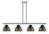 Ballston LED Island Pendant in Brushed Satin Nickel (405|516-4I-SN-M14-BK-LED)