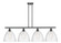Ballston Four Light Island Pendant in Brushed Satin Nickel (405|516-4I-SN-GBD-124)