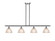 Ballston Four Light Island Pendant in Brushed Satin Nickel (405|516-4I-SN-G422)