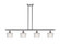 Ballston Four Light Island Pendant in Brushed Satin Nickel (405|516-4I-SN-G402)