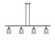 Ballston Four Light Island Pendant in Brushed Satin Nickel (405|516-4I-SN-G257)