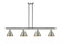 Ballston Four Light Island Pendant in Brushed Satin Nickel (405|516-4I-SN)