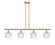 Ballston LED Island Pendant in Satin Gold (405|516-4I-SG-G402-LED)