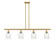 Ballston LED Island Pendant in Satin Gold (405|516-4I-SG-G342-LED)