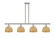 Ballston Four Light Island Pendant in Polished Nickel (405|516-4I-PN-RBD-8-NAT)