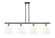 Ballston LED Island Pendant in Polished Nickel (405|516-4I-PN-GBD-92-LED)
