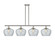 Ballston Four Light Island Pendant in Polished Nickel (405|516-4I-PN-G92-L)