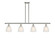 Ballston LED Island Pendant in Polished Nickel (405|516-4I-PN-G381-LED)