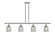 Ballston Four Light Island Pendant in Polished Nickel (405|516-4I-PN-G257)