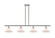 Ballston LED Island Pendant in Polished Nickel (405|516-4I-PN-G131-LED)