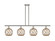 Ballston LED Island Pendant in Polished Nickel (405|516-4I-PN-G122-8RB-LED)