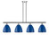 Ballston LED Island Pendant in Polished Chrome (405|516-4I-PC-MBD-9-BL-LED)