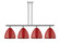 Ballston Four Light Island Pendant in Polished Chrome (405|516-4I-PC-MBD-12-RD)