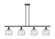 Ballston LED Island Pendant in Oil Rubbed Bronze (405|516-4I-OB-G1213-8-LED)