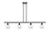 Ballston Four Light Island Pendant in Matte Black (405|516-4I-BK-G91)
