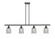Ballston Four Light Island Pendant in Matte Black (405|516-4I-BK-G257)