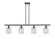 Ballston Four Light Island Pendant in Matte Black (405|516-4I-BK-G112)