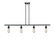 Ballston Four Light Island Pendant in Matte Black (405|516-4I-BK)