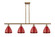 Ballston Four Light Island Pendant in Brushed Brass (405|516-4I-BB-MBD-75-RD)
