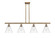 Ballston LED Island Pendant in Brushed Brass (405|516-4I-BB-GBC-82-LED)