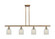 Ballston Four Light Island Pendant in Brushed Brass (405|516-4I-BB-G2511)