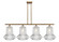 Ballston LED Island Pendant in Brushed Brass (405|516-4I-BB-G212-LED)