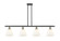Ballston Four Light Island Pendant in Black Antique Brass (405|516-4I-BAB-GBD-754)