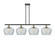 Ballston Four Light Island Pendant in Black Antique Brass (405|516-4I-BAB-G92-L)