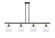 Ballston Four Light Island Pendant in Black Antique Brass (405|516-4I-BAB-G362)