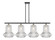Ballston Four Light Island Pendant in Black Antique Brass (405|516-4I-BAB-G212)
