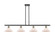 Ballston Four Light Island Pendant in Black Antique Brass (405|516-4I-BAB-G131)