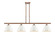 Ballston Four Light Island Pendant in Antique Copper (405|516-4I-AC-M14-W)