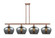 Ballston LED Island Pendant in Antique Copper (405|516-4I-AC-G93-L-LED)