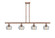 Ballston Four Light Island Pendant in Antique Copper (405|516-4I-AC-G92)