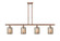 Ballston Four Light Island Pendant in Antique Copper (405|516-4I-AC-G116)