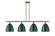 Ballston Four Light Island Pendant in Antique Brass (405|516-4I-AB-MBD-9-GR)