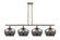 Ballston LED Island Pendant in Antique Brass (405|516-4I-AB-G93-L-LED)
