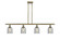Ballston LED Island Pendant in Antique Brass (405|516-4I-AB-G257-LED)