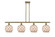 Ballston Four Light Island Pendant in Antique Brass (405|516-4I-AB-G121-8RB)