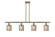 Ballston Four Light Island Pendant in Antique Brass (405|516-4I-AB-G116)