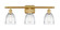 Ballston LED Bath Vanity in Satin Gold (405|516-3W-SG-G442-LED)