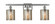 Ballston LED Bath Vanity in Polished Chrome (405|516-3W-PC-G112-LED)