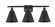 Ballston LED Bath Vanity in Matte Black (405|516-3W-BK-MBC-8-BK-LED)