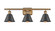 Ballston Three Light Bath Vanity in Brushed Brass (405|516-3W-BB-M8)