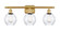 Ballston LED Bath Vanity in Brushed Brass (405|516-3W-BB-G362-LED)