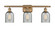 Ballston Three Light Bath Vanity in Brushed Brass (405|516-3W-BB-G257)