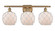 Ballston Three Light Bath Vanity in Brushed Brass (405|516-3W-BB-G121-8RW)