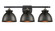 Ballston Three Light Bath Vanity in Black Antique Brass (405|516-3W-BAB-M14-BK)