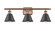 Ballston LED Bath Vanity in Antique Copper (405|516-3W-AC-M8-LED)